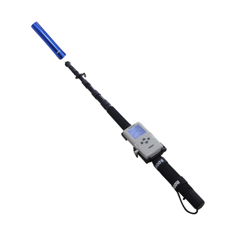 EI-R102 Mataas na Saklaw X/γ Dosis Rate Telescope Meter