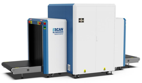 EI-100100DE Naka-check na Baggage X-ray Dual-view na Kagamitan